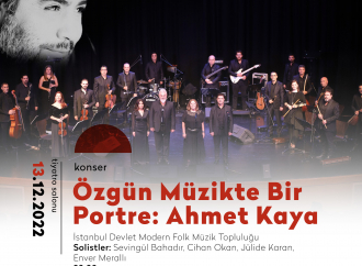Atatürk Kültür Merkezi  Özgün Müzikte Bir Portre: Ahmet Kaya Konserine Ev Sahipliği Yapıyor